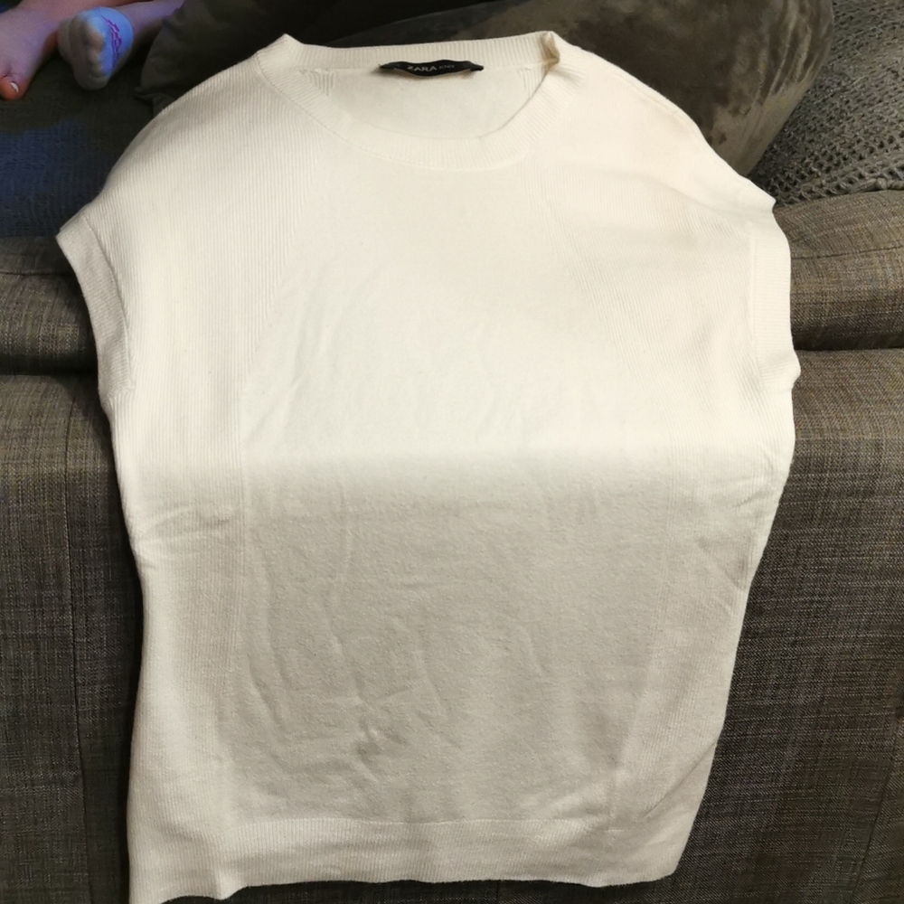 Zara Knit sweater tank top